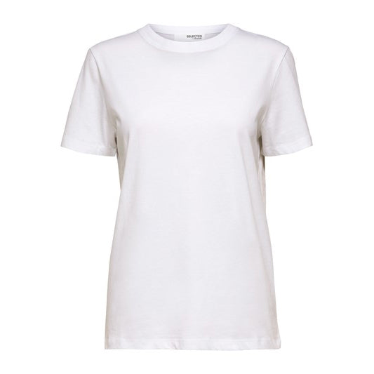 Selected Myessential O-Neck Tee, White