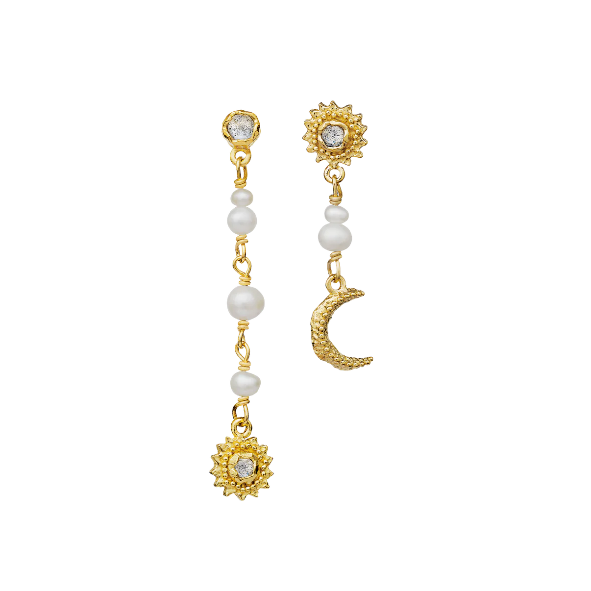 Maanesten 9717a Sunniva Earring, Gold