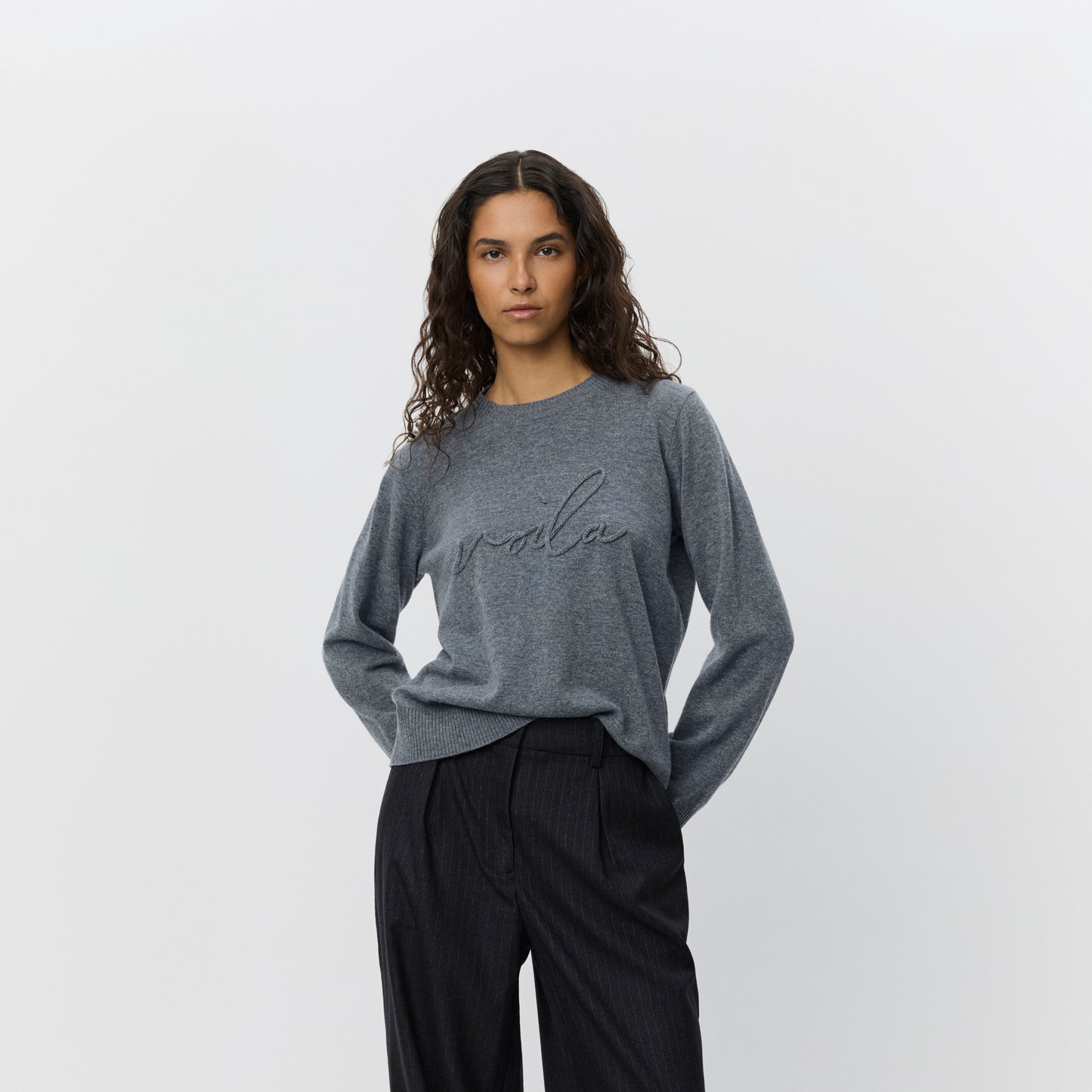 Sofie Schnoor Minni Sweather, Grey Melange