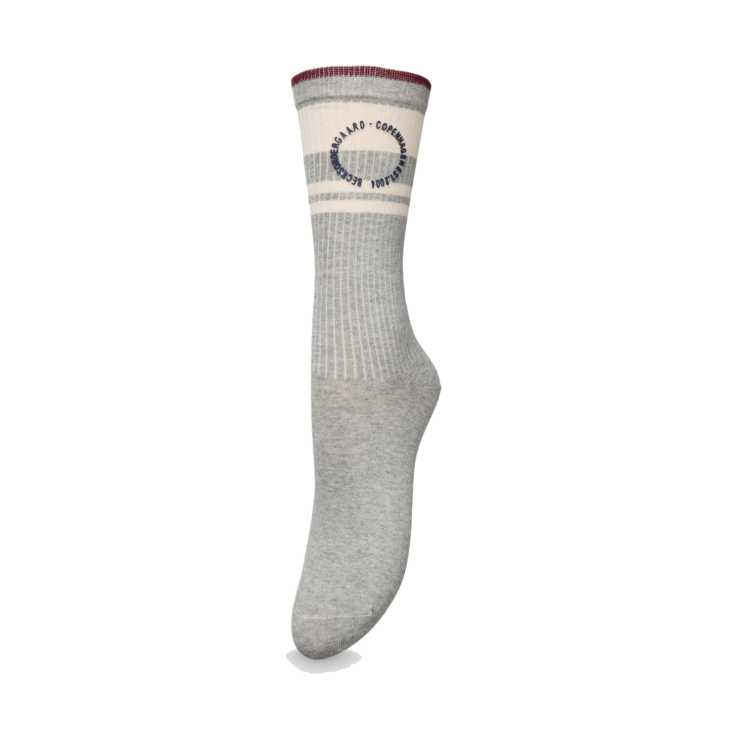 Beck Söndergaard Thalia Cotta Sock, Gray/Blue