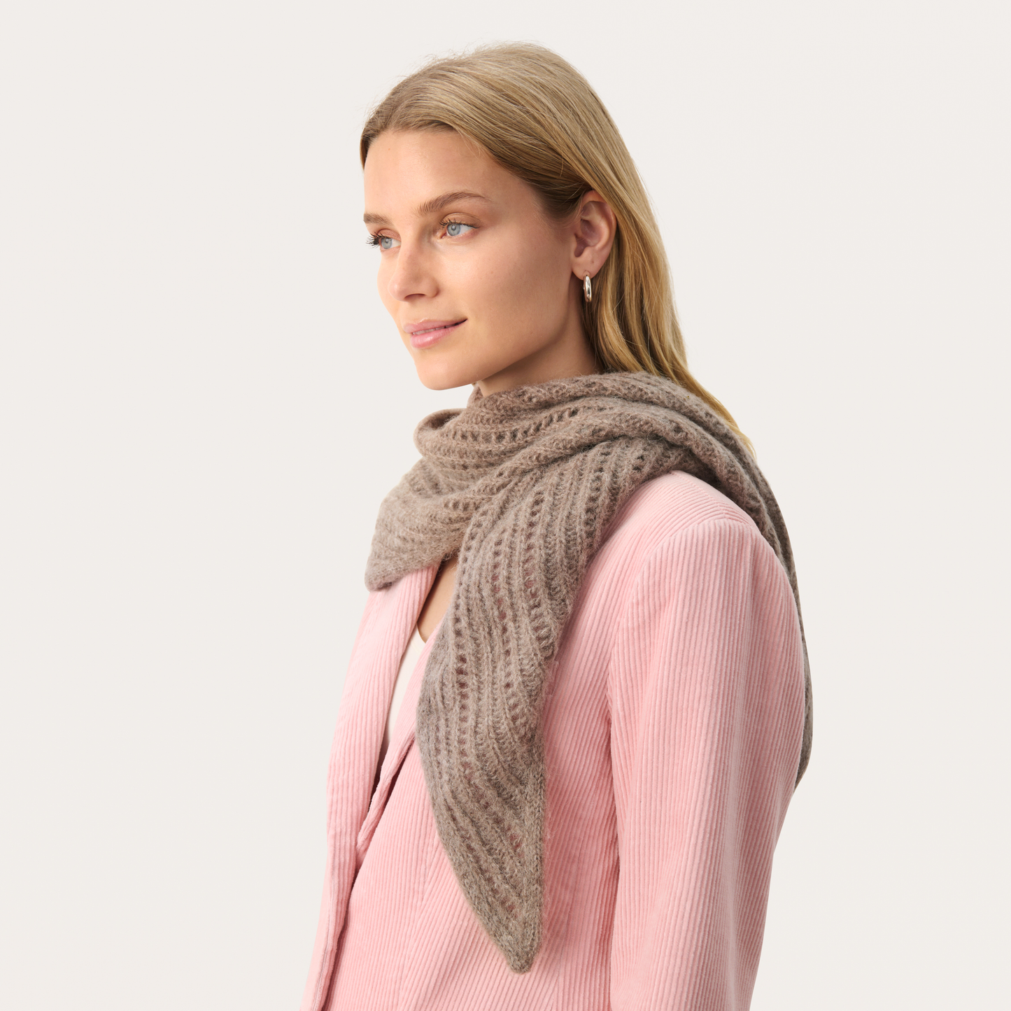 Part Two Liliana Scarf, Mink Melange