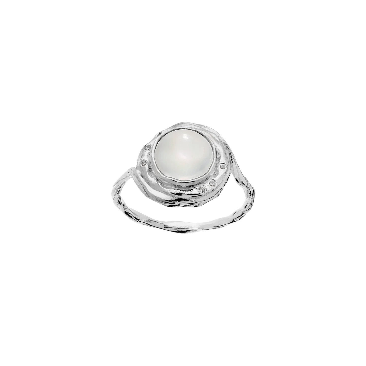 Maanesten 4867C Zahra Ring, Sølv