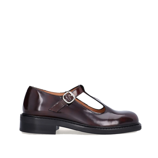 Billi Bi A7052 Mary Jane Loafer, Bordeaux