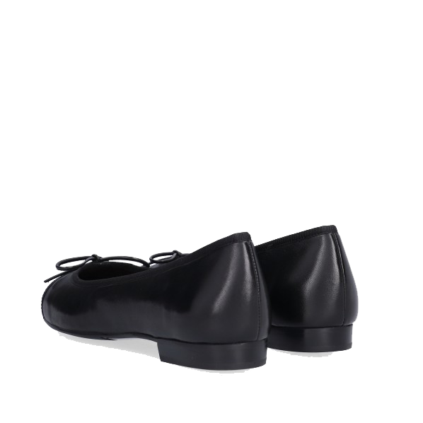 Billi Bi A8041 Håndlavet sort ballerina, Black patent/Black nappa