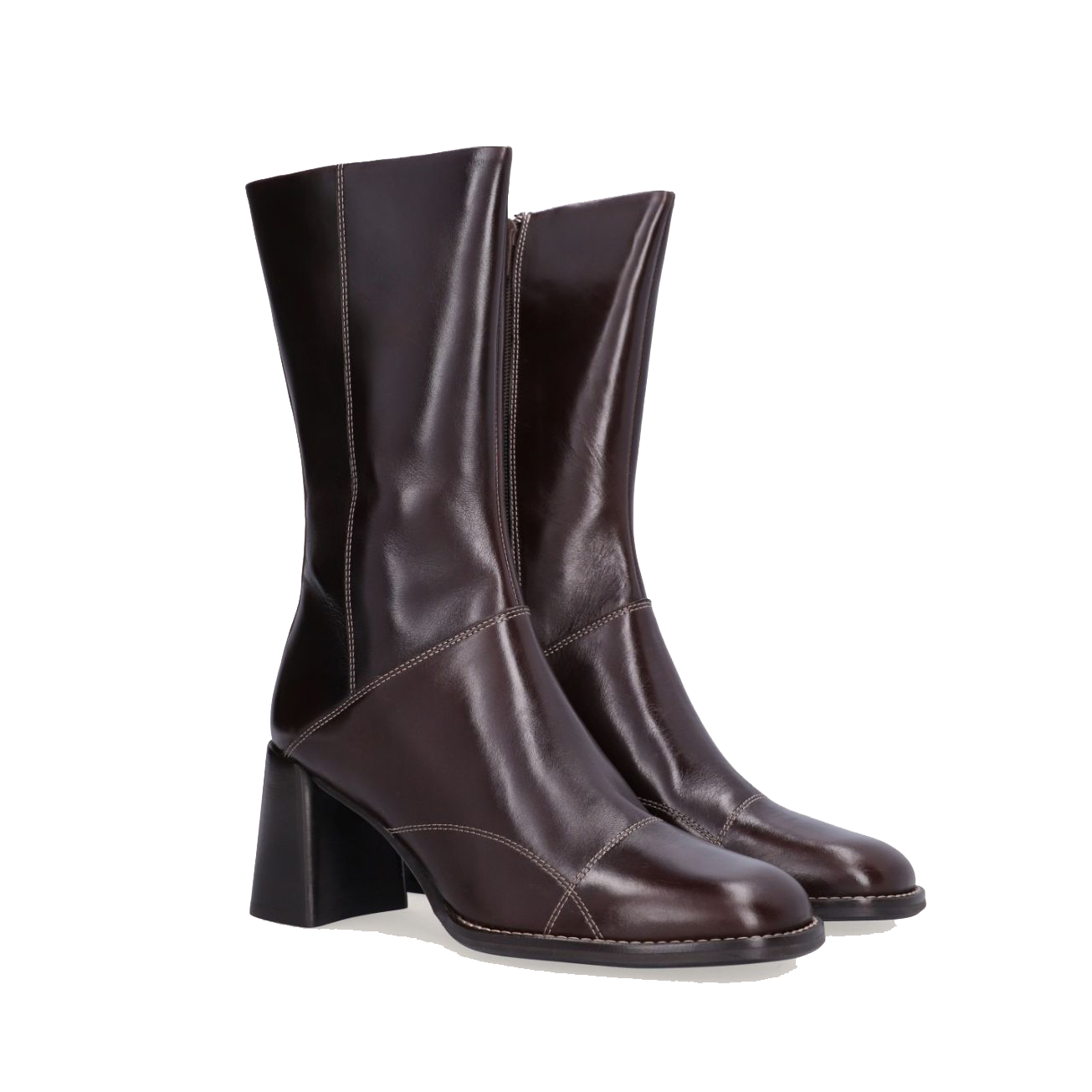 Billi Bi A9294 Støvle med hæl, T.moro espresso calf