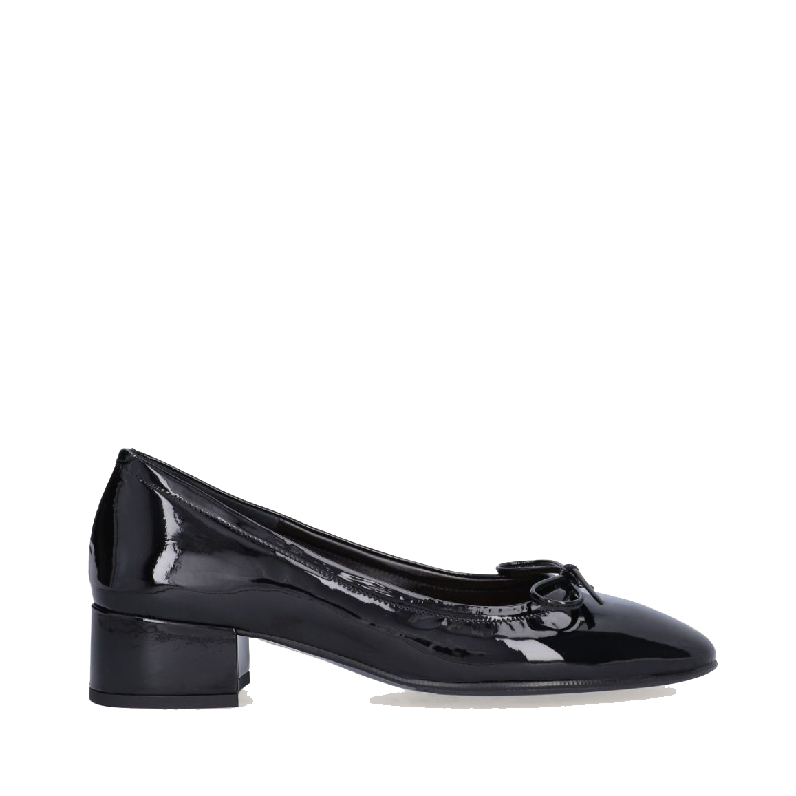 Billi Bi A8059 Håndlavet Pump, Black Patent