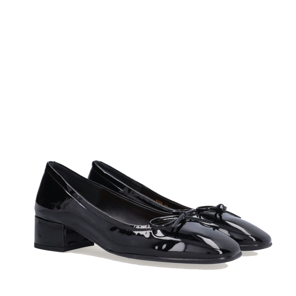 Billi Bi A8059 Håndlavet Pump, Black Patent