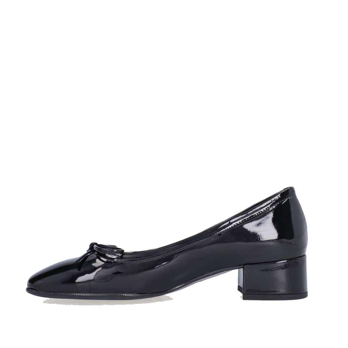 Billi Bi A8059 Håndlavet Pump, Black Patent