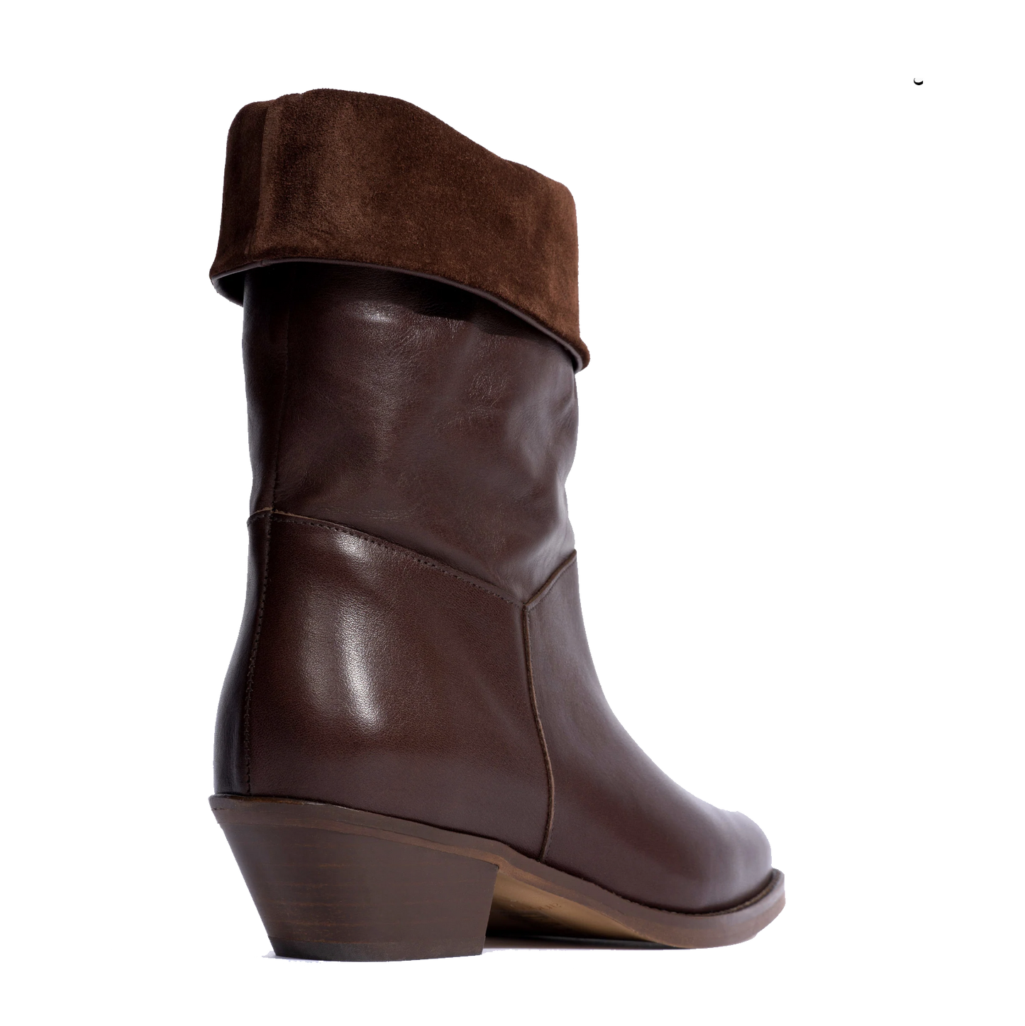 Anonymous Patricia Vegetal soft calf & suede leather
