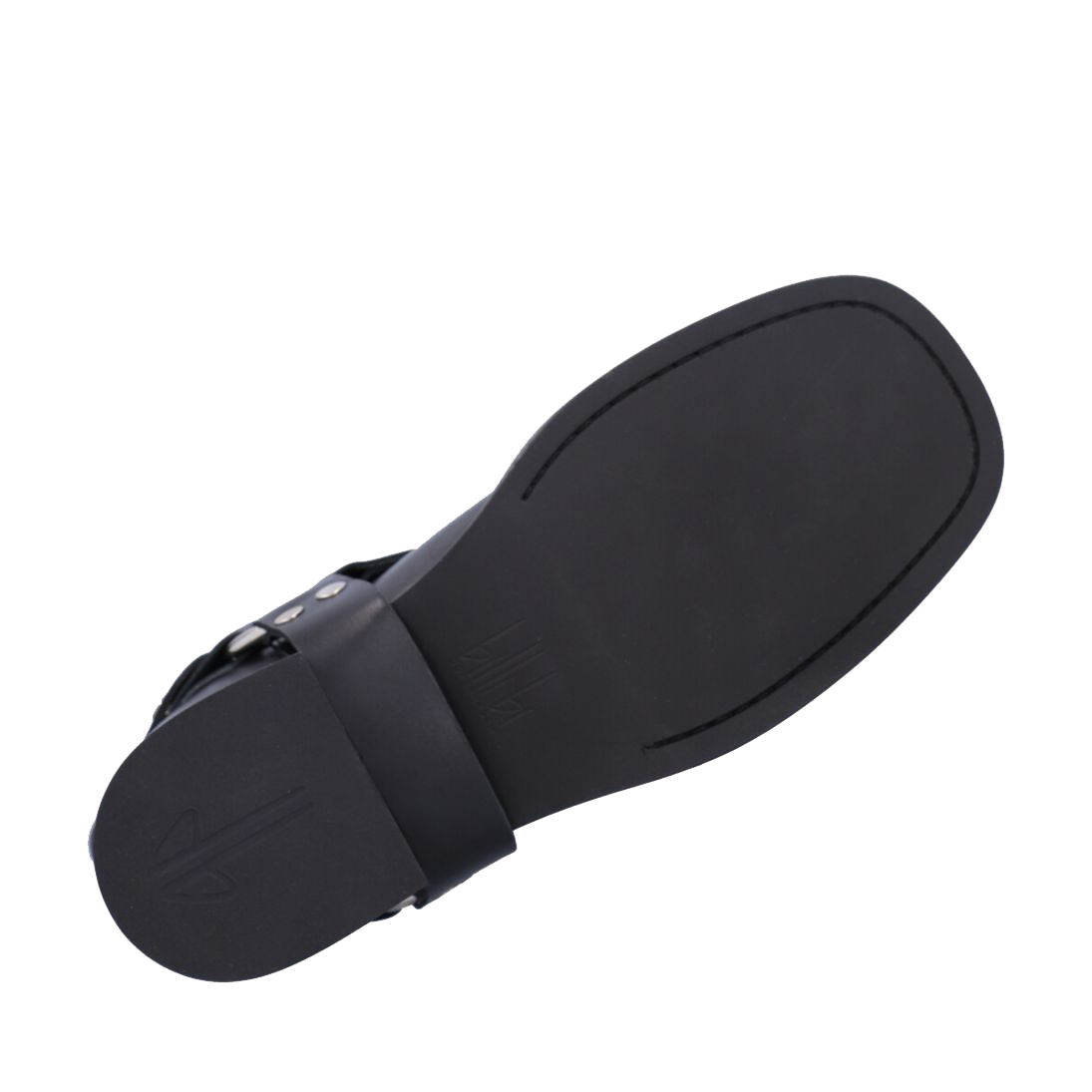 Billi Bi A5386 Biker Støvle I sort glat skind