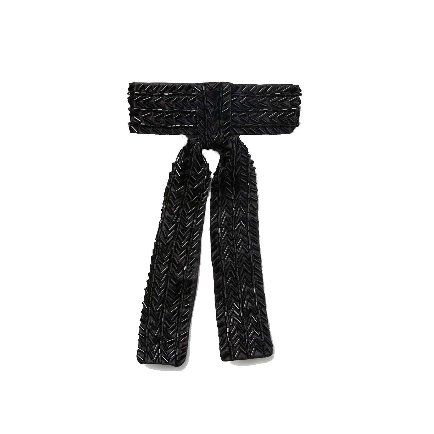 Beck Söndergaard Merry Beaded Bow, Black