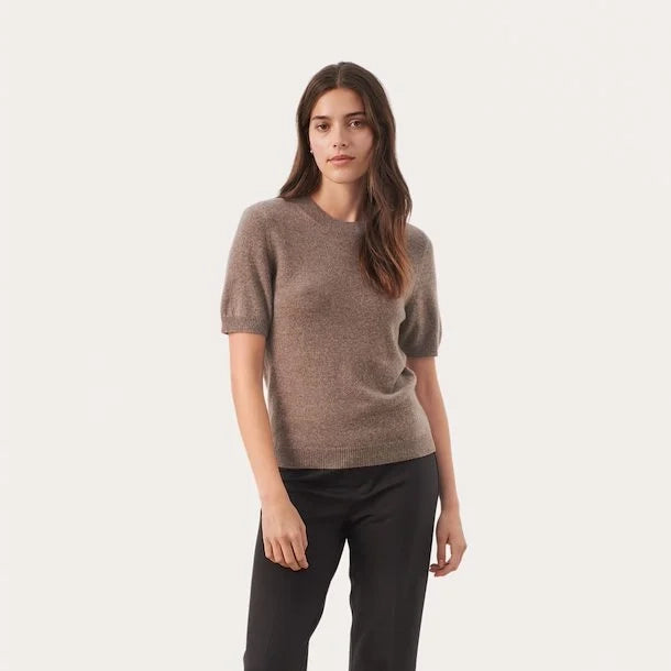 Part Two Everlotta Kashmir Pullover, Mink Melange