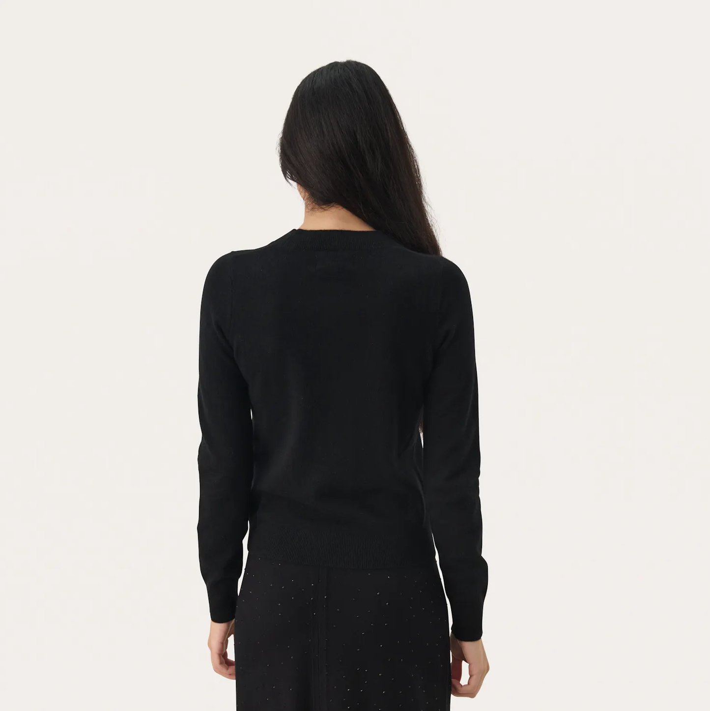 Part Two MariannaPW Cashmere Pullover, Black