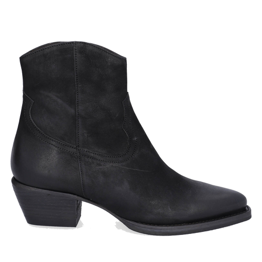 Billi Bi A14745 Cowboy støvle, Black