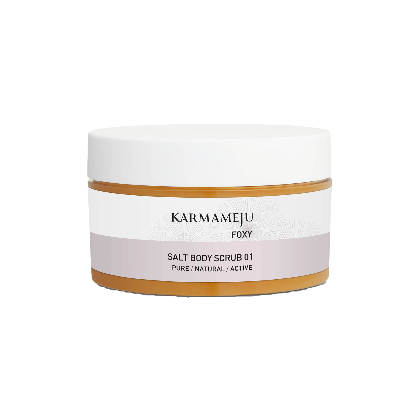 Karmameju Natural Salt Body Scrub, Foxy
