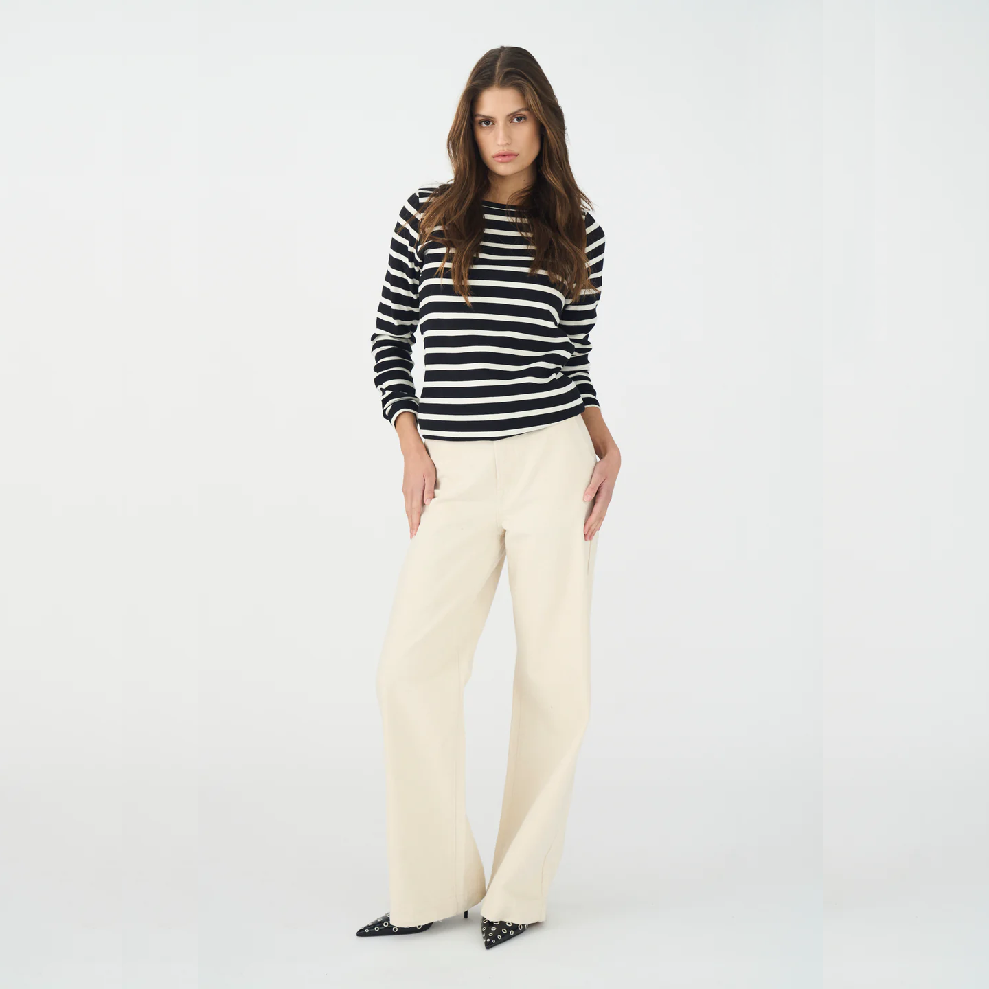 IVY-Augusta French Jeans Wash Ecru