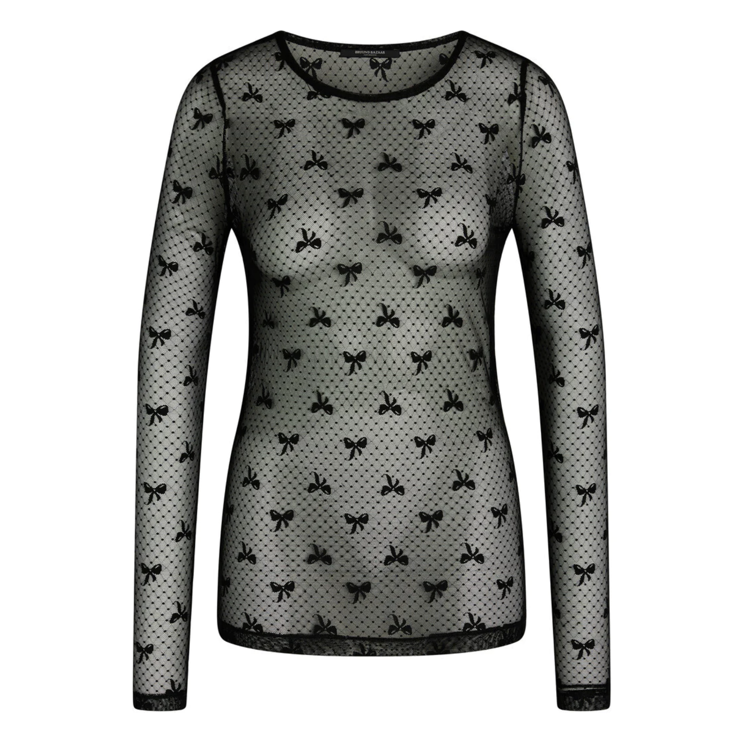 Bruuns Bazaar Flannel Lavey blouse, Black