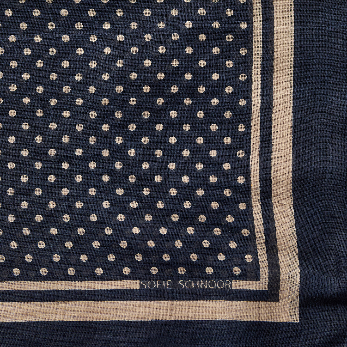 Sofie Schnoor Mia Scarf, Navy Blue