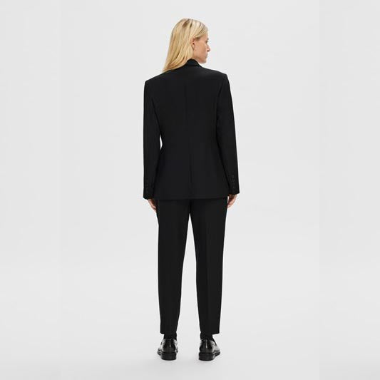 Selected Rita Classic blazer, Black