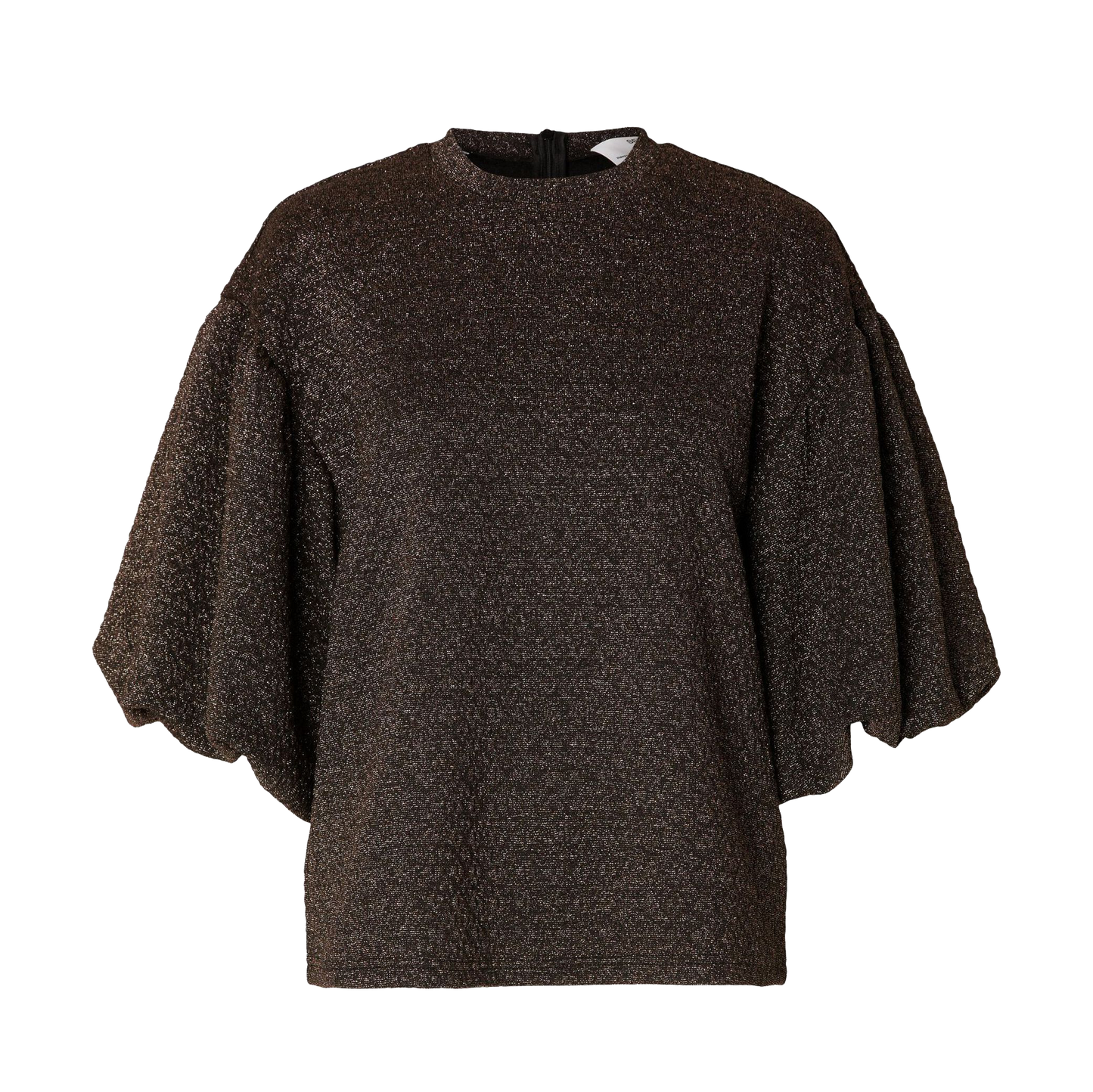 Selected Glitter-Jacquard Top