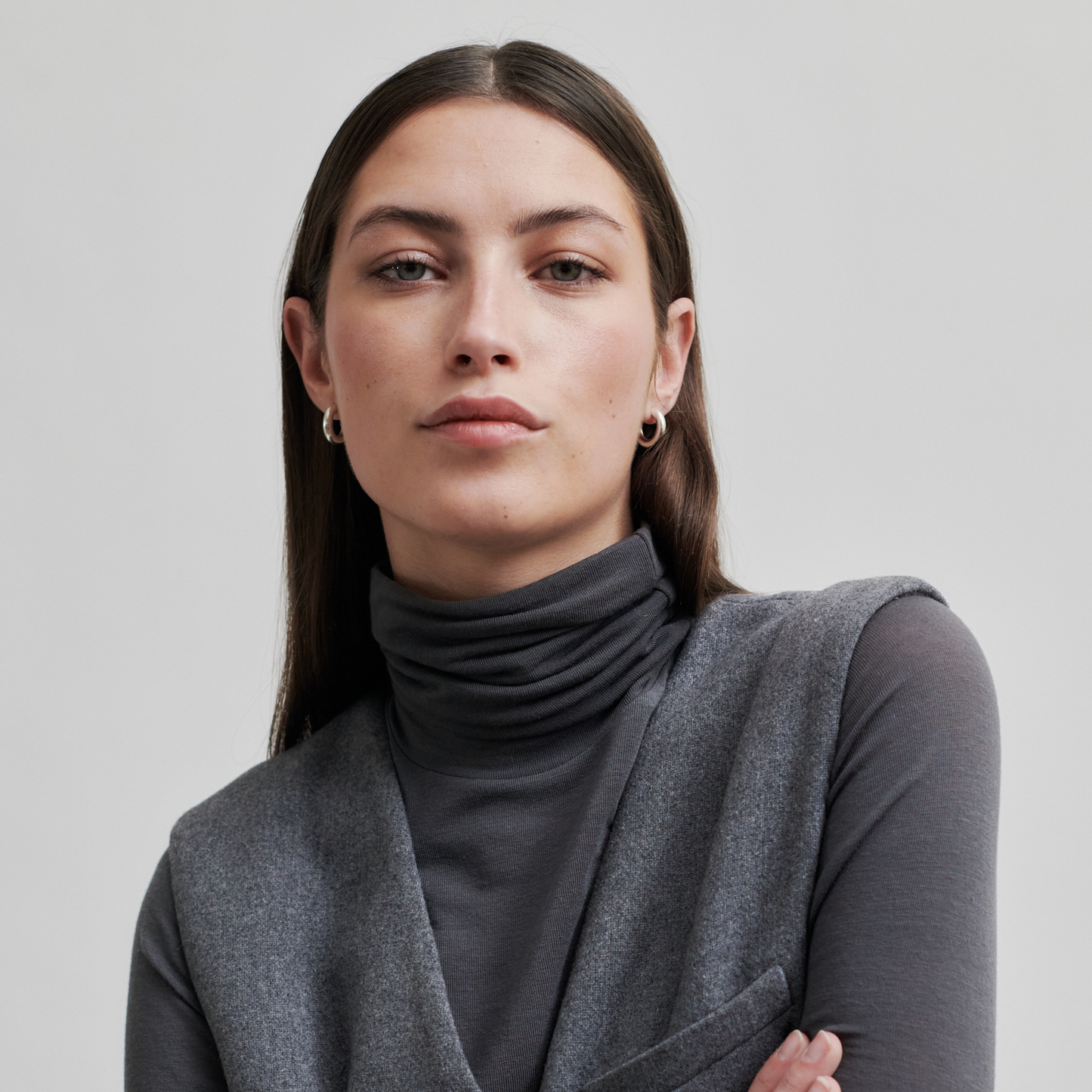 Second Female Vall Spencer Dress, Grey Melange