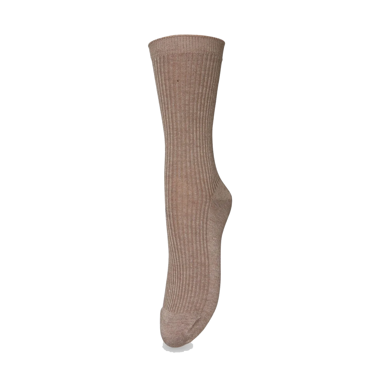 Beck Söndergaard Telma Solid Sock, Beige Melange