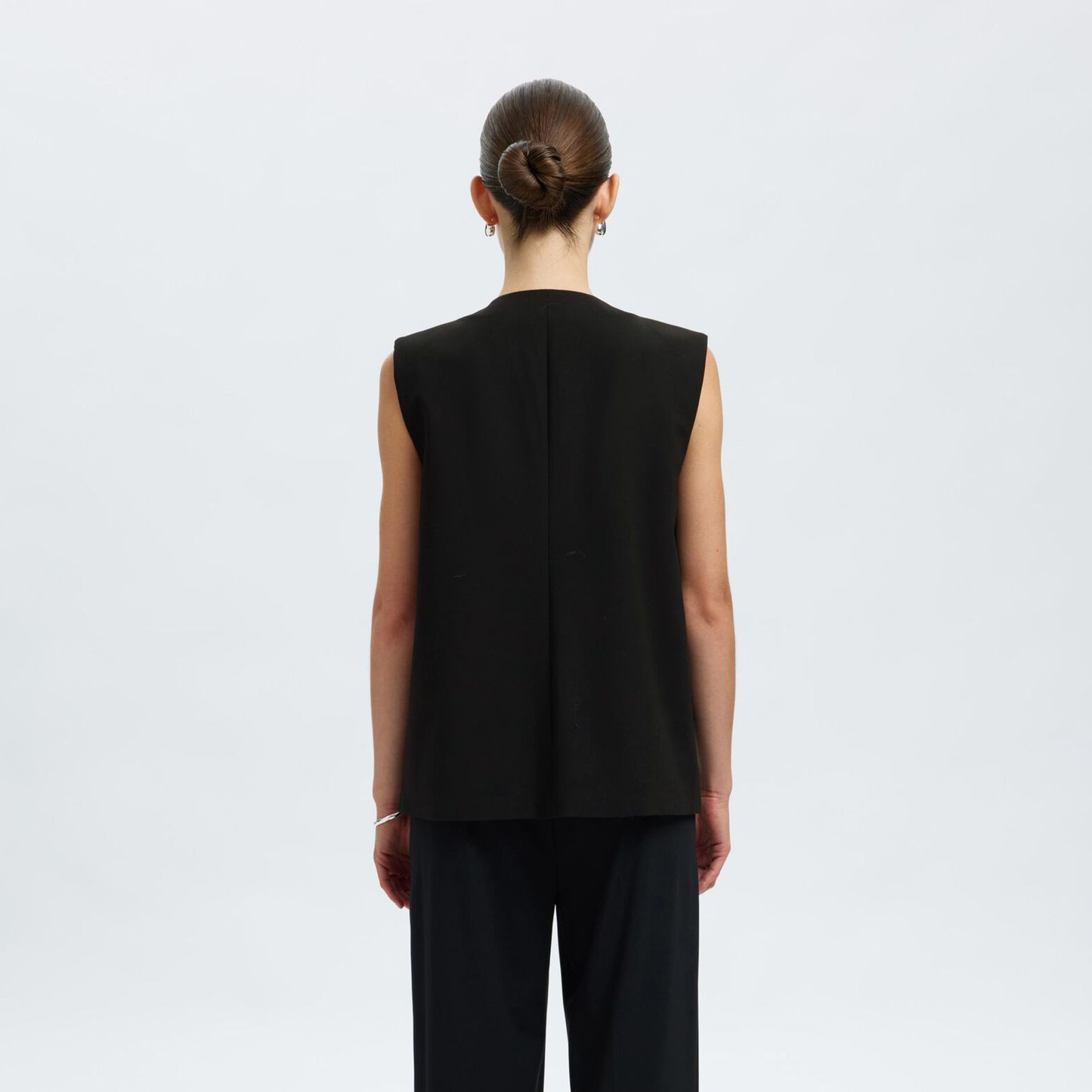 Selected Alia Vest, Black