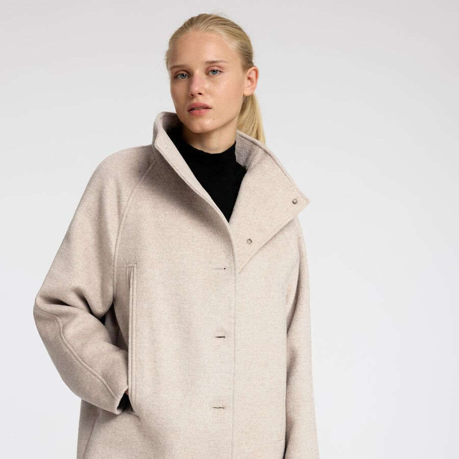 Selected Vinni Coat, Sandshell