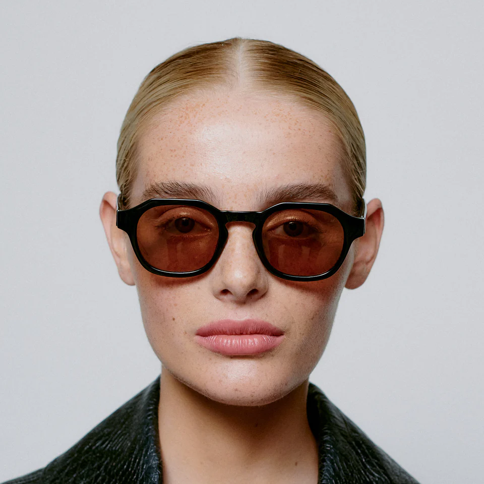 A. Kjærbede Zan Solbrille, Black