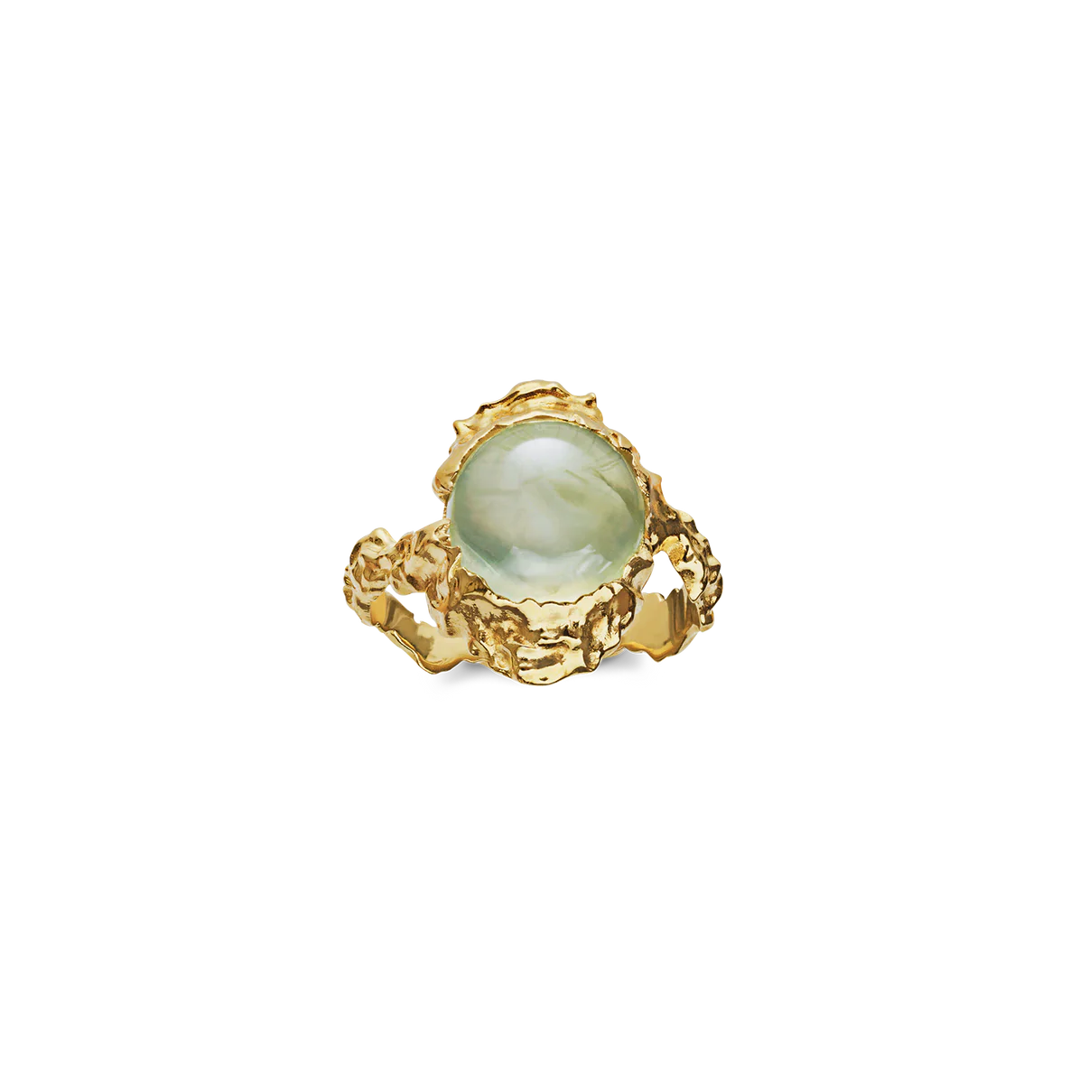 Maanesten 35353a Goddess ring, Forgyldt