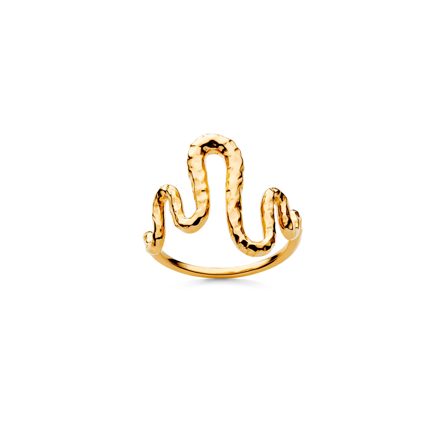 Maanesten 4315a Viva ring, Forgyldt