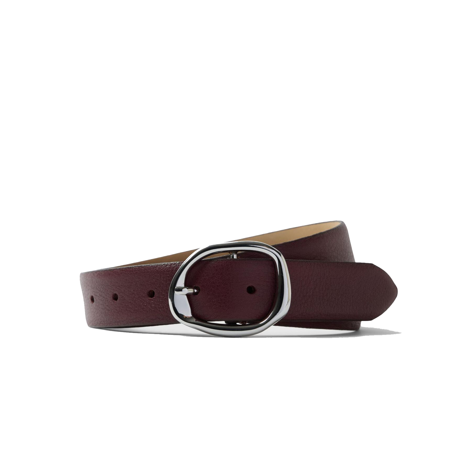Selected Feline Leather Belt, Fig