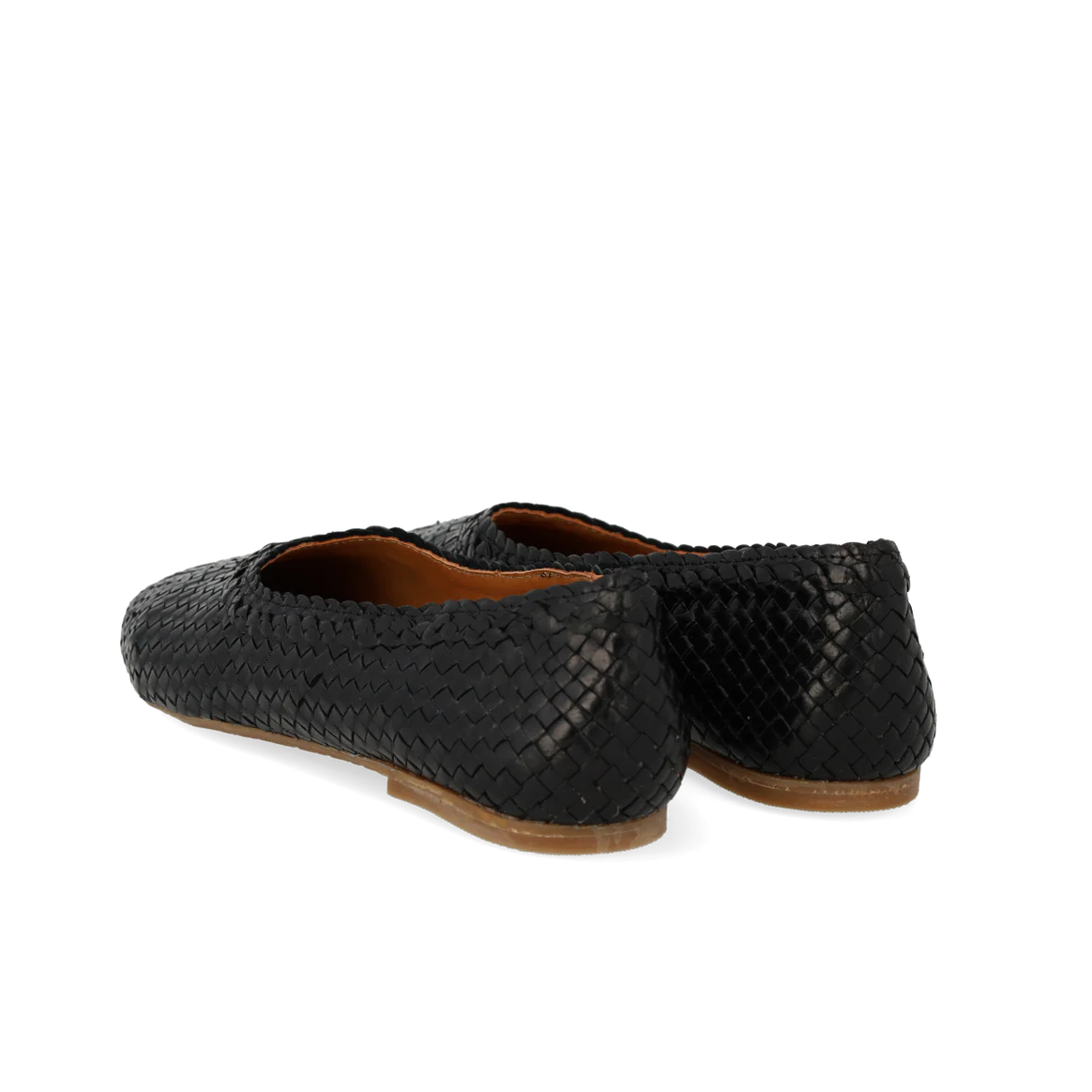 Angulus 1701-101-2072 Håndflettet Ballerina, Black