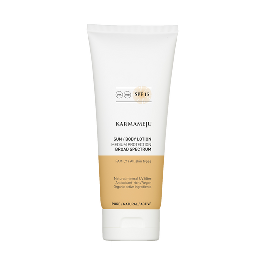 Karmameju Solcreme SPF 15, 200ml