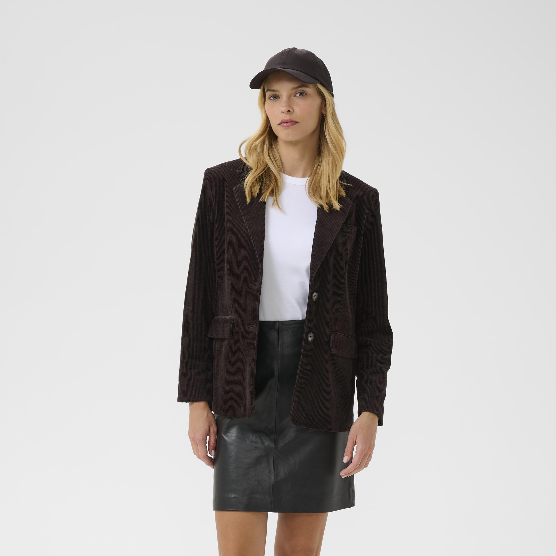 Part Two Leni Blazer, Ganache