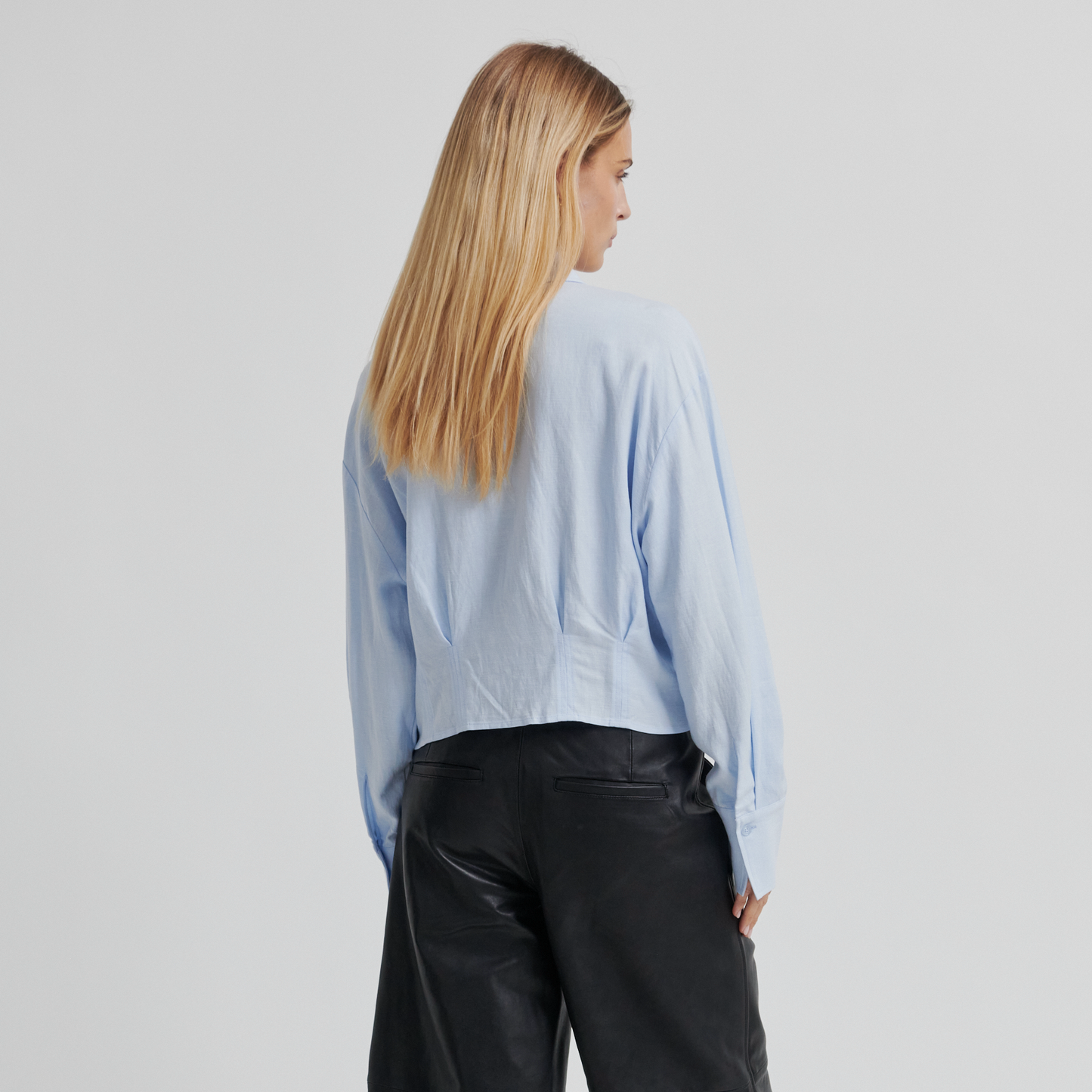 Second Female Nura Shirt, Halogen Blue