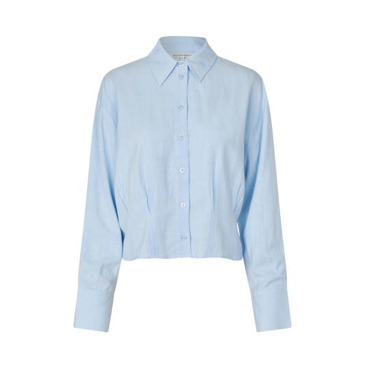 Second Female Nura Shirt, Halogen Blue