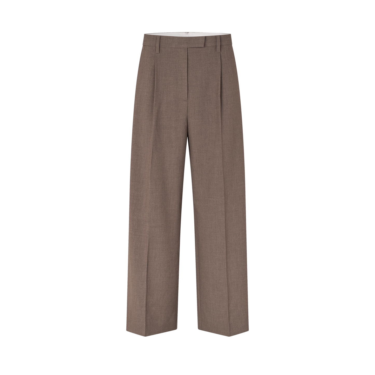 Second Female Dakota Trousers, Mid Brown Melange