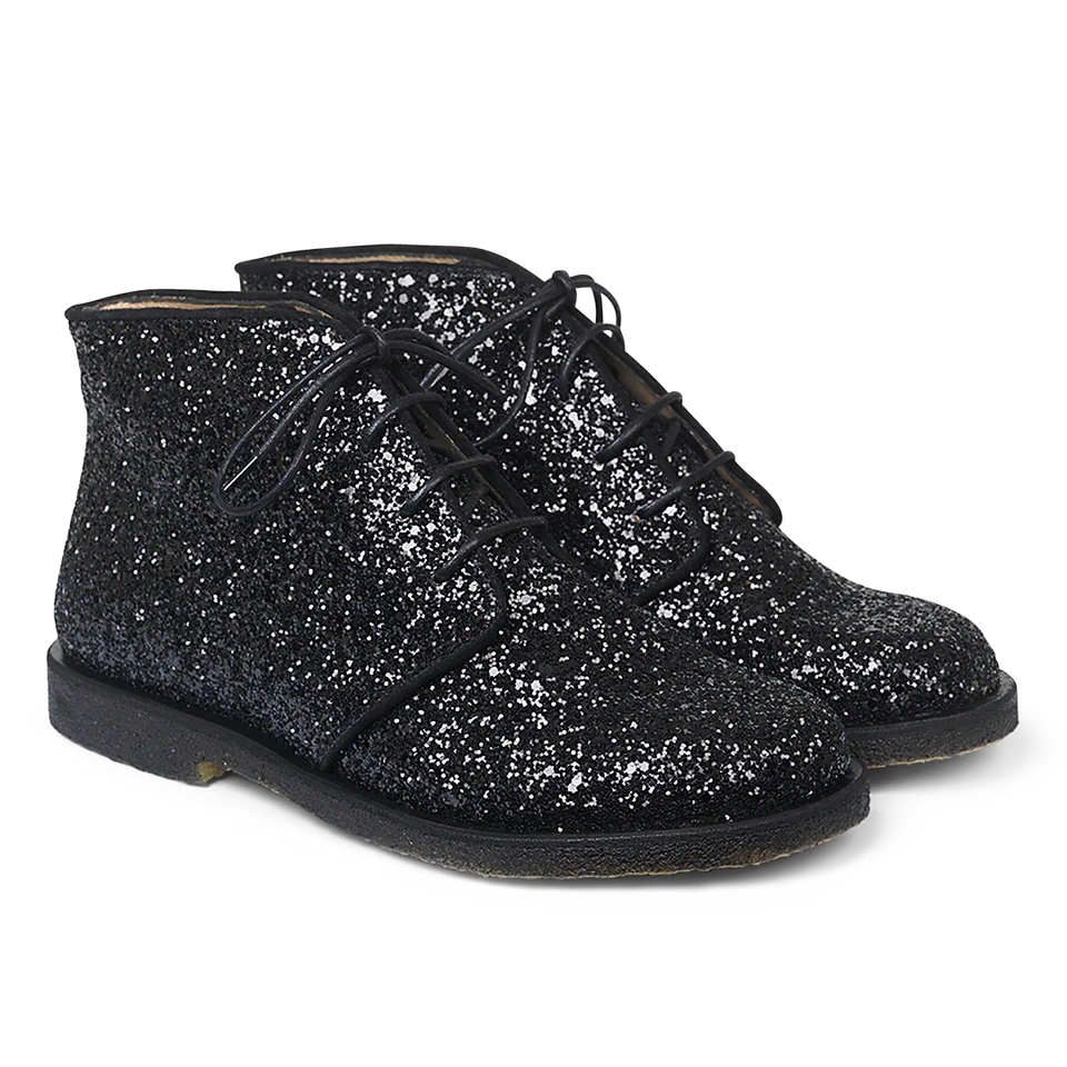 Angulus 7721 - Støvle med glitter & snøre