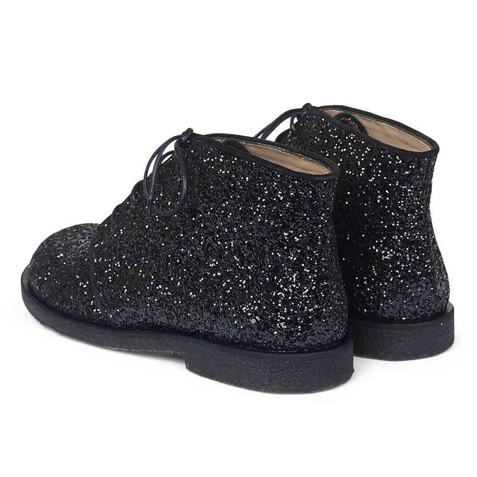 Angulus 7721 - Støvle med glitter & snøre