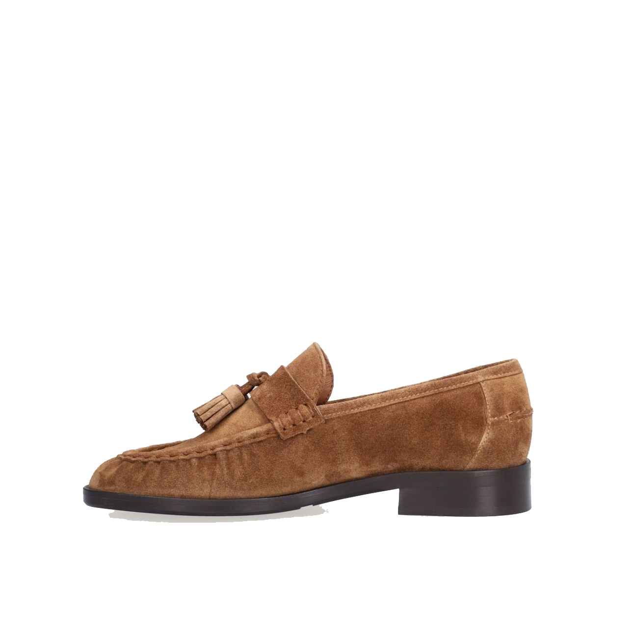 Billi Bi A9032 Loafer i lysebrunt ruskind, Tabac Babysilk