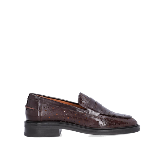 Billi Bi A19689 Loafer, Mogano Naplack