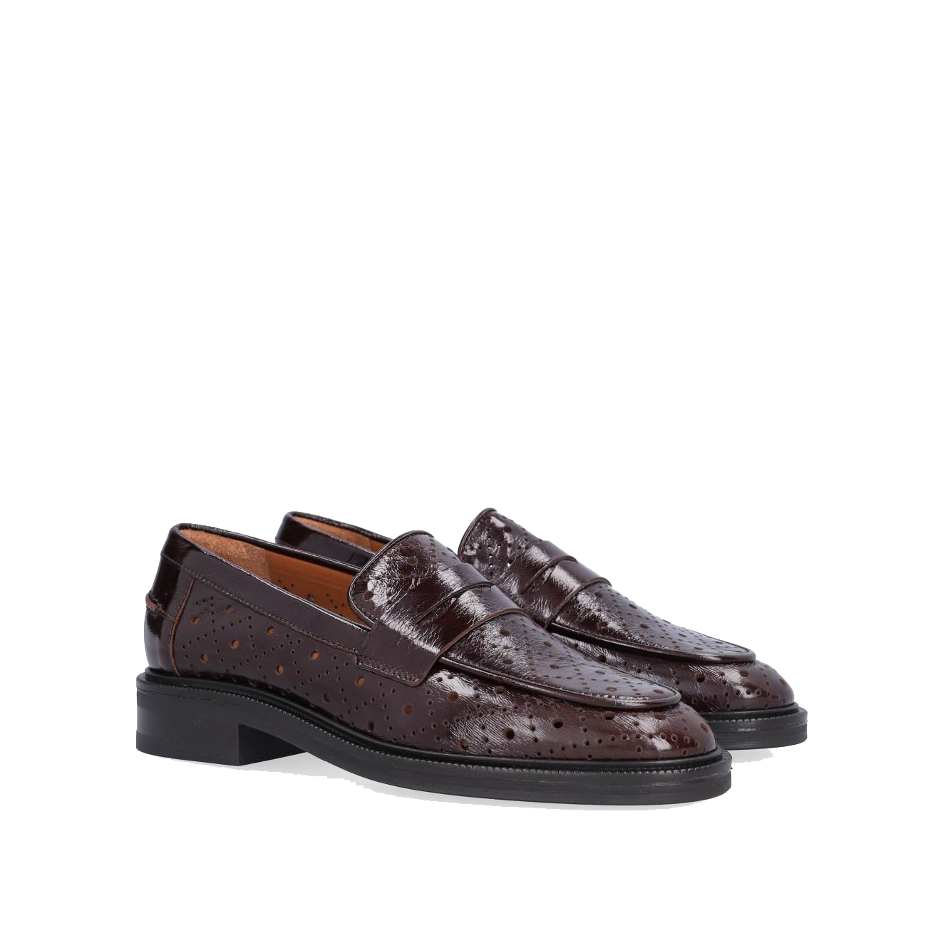 Billi Bi A19689 Loafer, Mogano Naplack