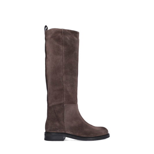 Billi Bi A9106 Langskaftet støvle i ruskind, Iman babysilk suede