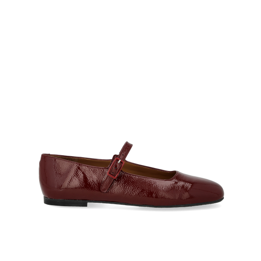 Angulus 1702.102-3775 Mary Jane Ballerina, Berry