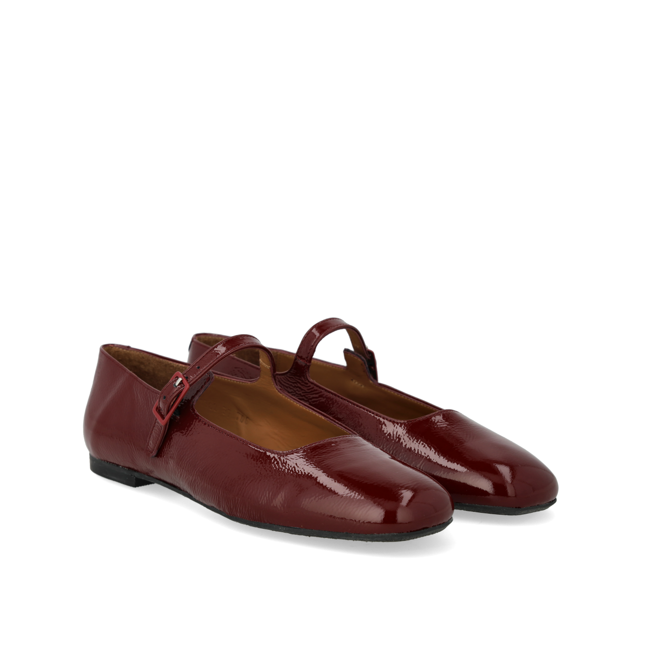 Angulus 1702.102-3775 Mary Jane Ballerina, Berry