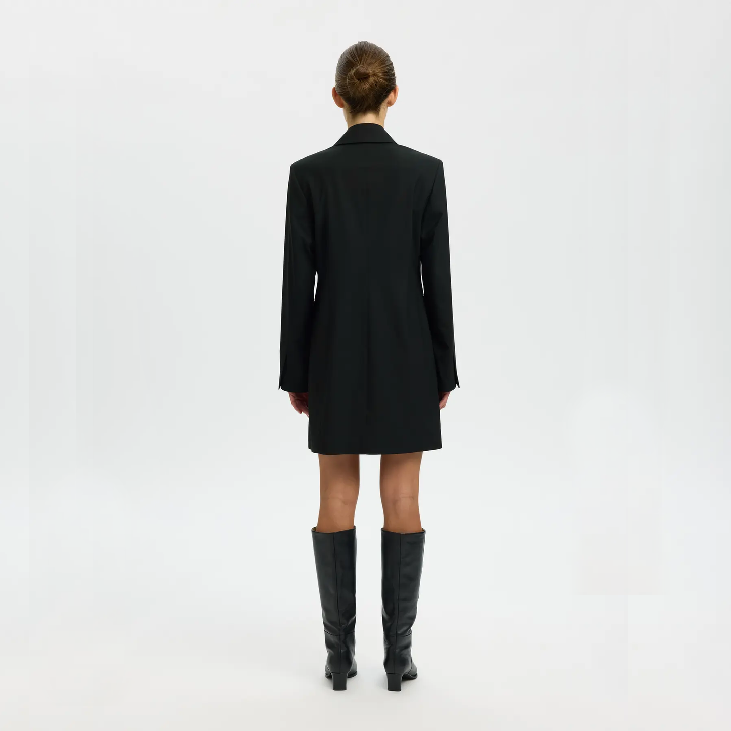 Selected Lisa Blazer Dress, Black