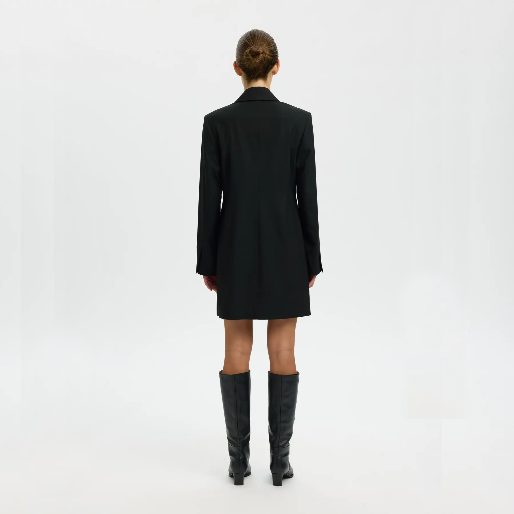 Selected Lisa Blazer Dress, Black