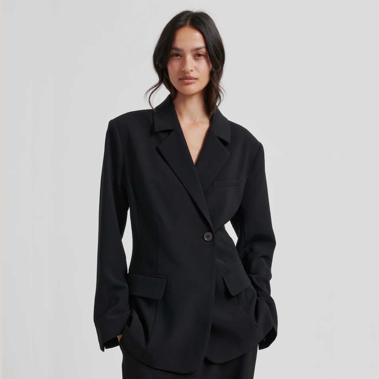 Second Female Fique Fitted Blazer, Blazer