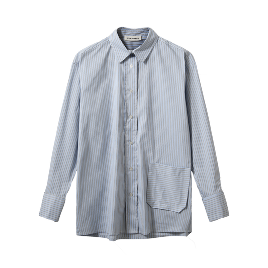 Sofie Schnoor Sylvie Shirt, Light Blue Striped